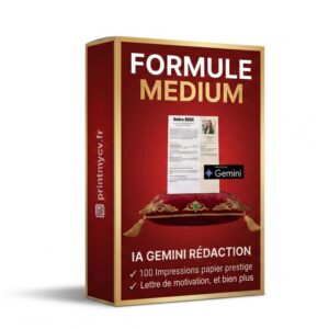 Pack MEDIUM - Impression A4 & assistance IA